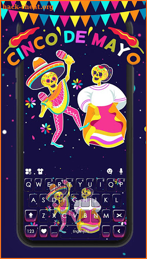 Cinco de Mayo Keyboard Theme screenshot