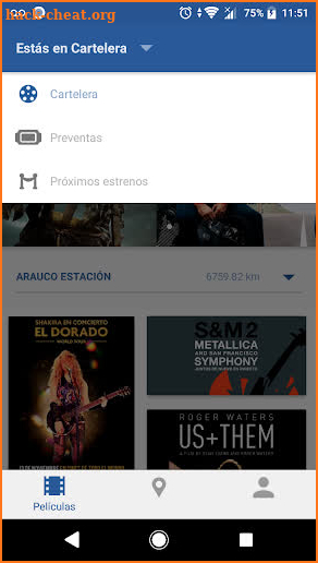 CineHoyts Chile screenshot