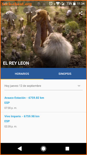 CineHoyts Chile screenshot