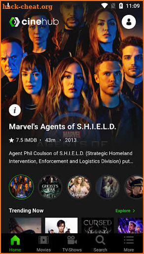 Cinehub - Show Movies & Tv Show screenshot