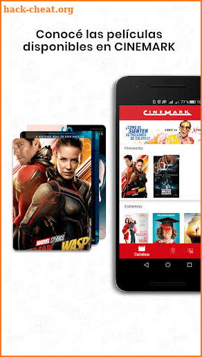 Cinemark Paraguay screenshot