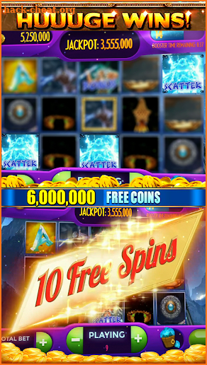 Cinematic Slots! War of Zeus Vegas Casino Slots screenshot