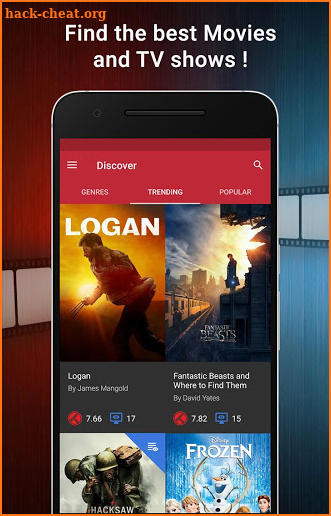 CineTrak: Your Movie and TV Show Diary screenshot