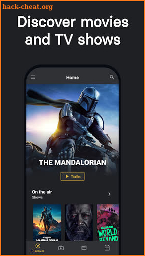 Cinexplore - Track movies and TV shows screenshot