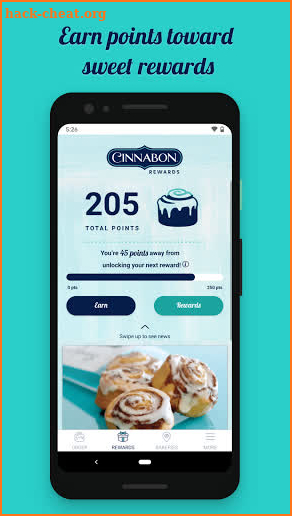 Cinnabon screenshot