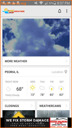 CIProud2Go Weather screenshot