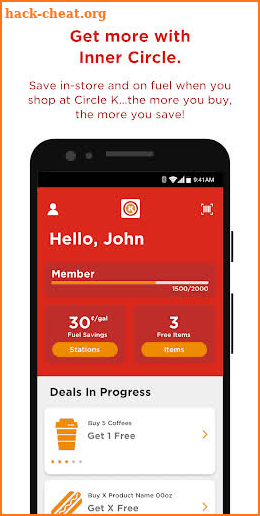 Circle K Inner Circle screenshot