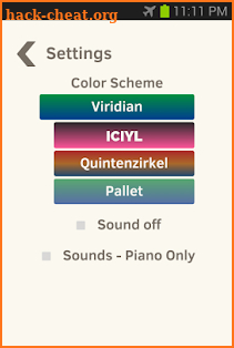 Circle of Fifths Infinite! Pro screenshot