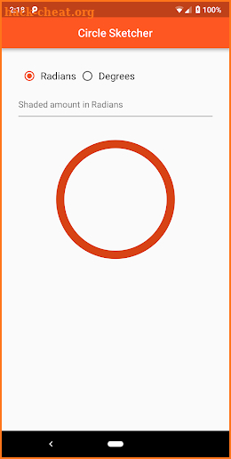 Circle Sketcher screenshot