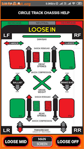 Circle Track Chassis Helper screenshot