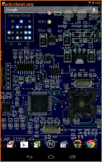 Circuit Board Live wallpaper screenshot