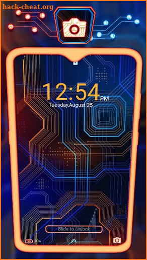 Circuit Design Launcher Theme screenshot