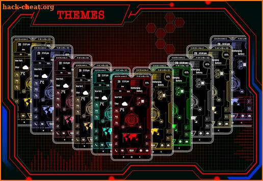 Circuit Launcher 2021 App lock, Hitech Wallpaper screenshot
