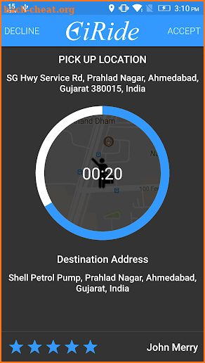 CiRide Driver screenshot