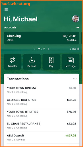 Citizens Bank & Trust FL screenshot