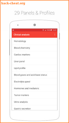 💉 Cito! Lab Values Pocket Ref screenshot