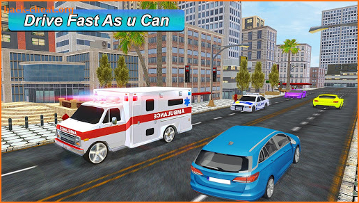 City Ambulance Rescue Mission & Driving Game 2020 screenshot