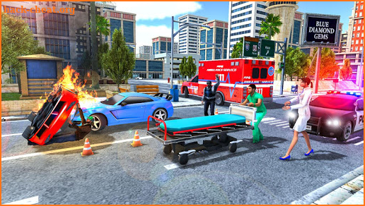 City Ambulance Rescue Simulator Games screenshot