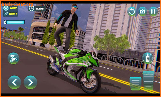 City Bike Driving Simulator-Real Motorcycle Driver screenshot