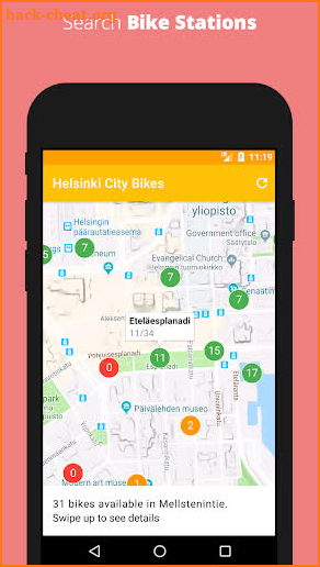 City Bikes Helsinki screenshot