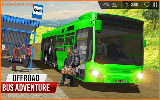 City Bus Simulator: Offroad Coach Bus Driving 3D screenshot