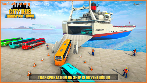 City Bus Transport Truck: Free Transport Games screenshot