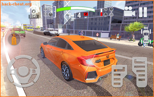 City Car Simulator 2020: Civic Driving screenshot