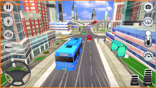 City Coach Bus Driver 3D Bus Simulator screenshot