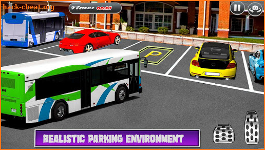 City Coach Bus Simulator Parking Drive screenshot