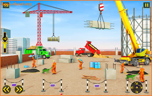 City Construction Game: Snow Excavator Simulator screenshot