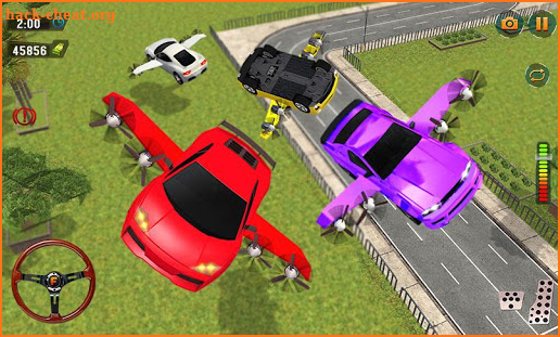 City Flying Car Driving - Futuristic Flight 2019 screenshot