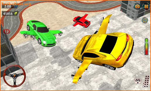 City Flying Car Driving - Futuristic Flight 2019 screenshot