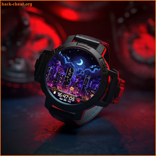 City Lights Watch Face screenshot