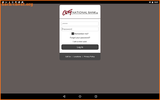City National Bank Mobile screenshot
