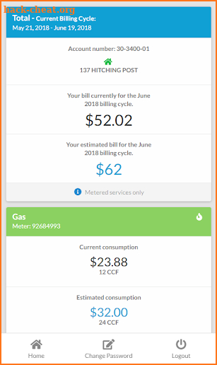 City of Boerne Utility Manager screenshot