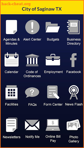 City of Saginaw TX screenshot