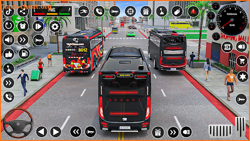 City Passenger Coach Bus Drive screenshot