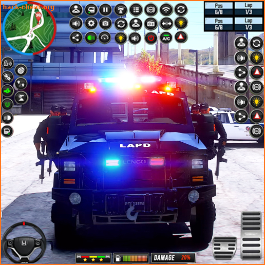 City Police Car Chase Game 3D screenshot