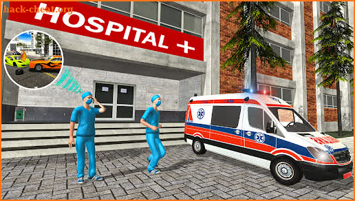 City Rescue Ambulance Driving screenshot