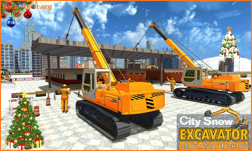 City Snow Excavator Simulator Machine screenshot