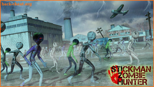 City Stickman Zombie Dead Hunter Survival screenshot