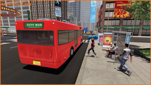 City Taxi Bus Driving Simulator screenshot