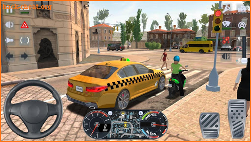 City Taxi Driver 2020: US Crazy Cab Simulator screenshot