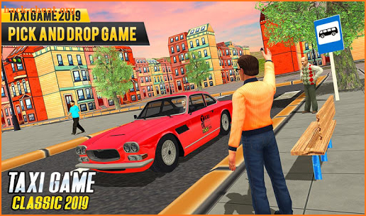 City Taxi Driving Simulator: Yellow Cab Parking screenshot