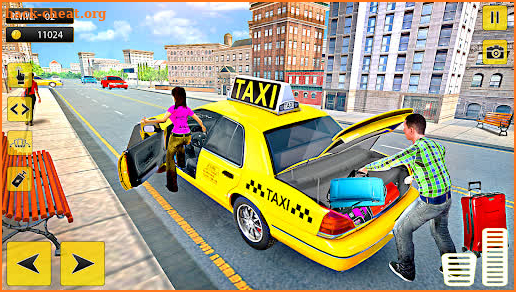 City Taxi Simulator: Taxi Cab Driving Games screenshot