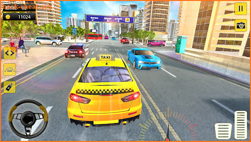 City Taxi Simulator: Taxi Cab Driving Games screenshot