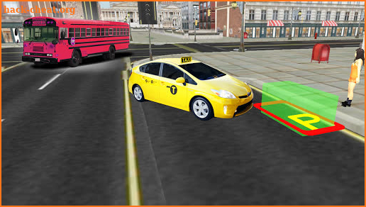 City Taxi Traffic Sim 2020-Taxi Games New Games screenshot