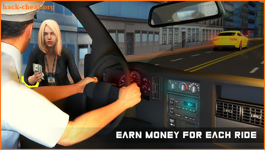 City Traffic Car Taxi Driving Rush screenshot