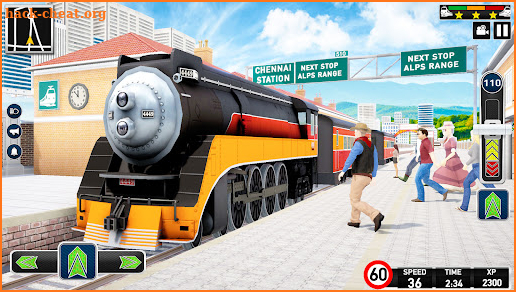 City Train Station-Train games screenshot