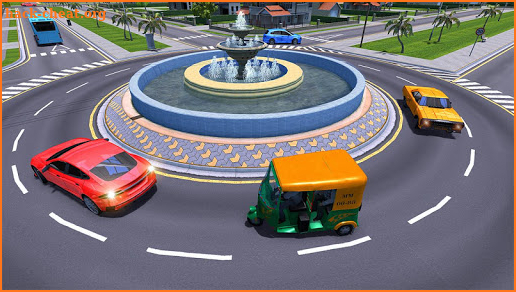 City Tuk Tuk Rickshaw Passenger Driving screenshot